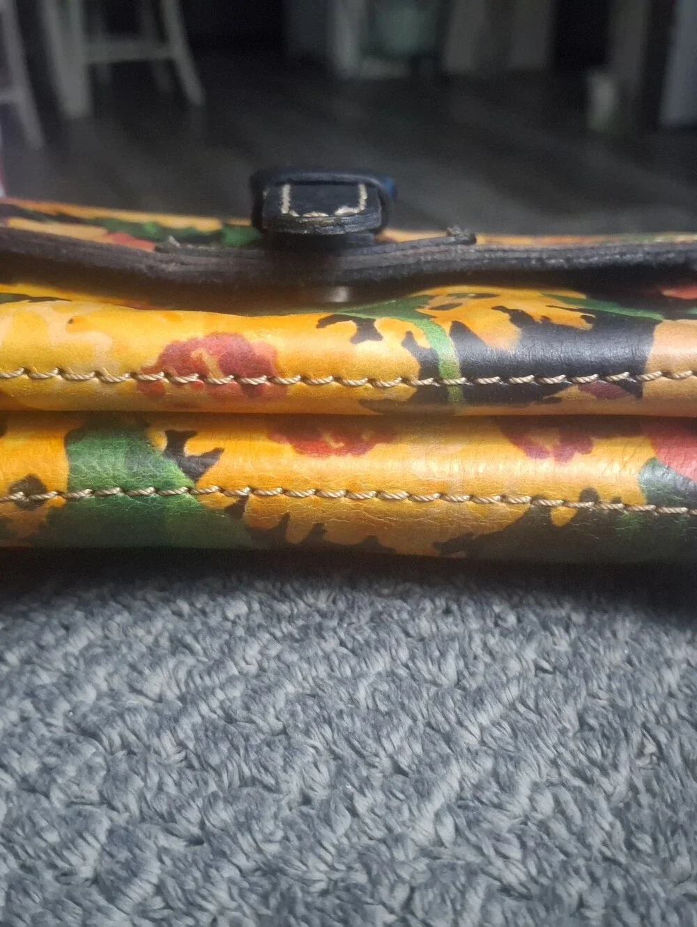 PATRICIA NASH Floral Multi-Color Leather crossbody
